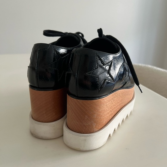 Excellent condition Stella McCartney Elyse Derby Platform Shoes - Picture 7 of 8